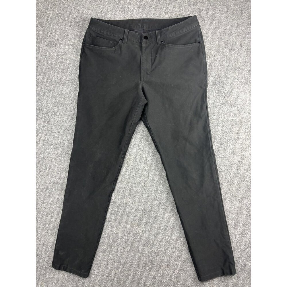 Lululemon Pants Mens 32 Black ABC Slim‎ Fit 5 Pocket Casual Stretch Commuter